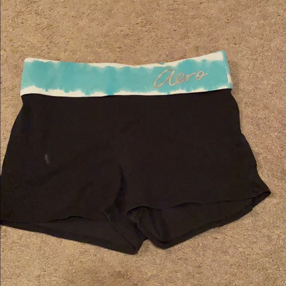 Black Aero Booty Shorta